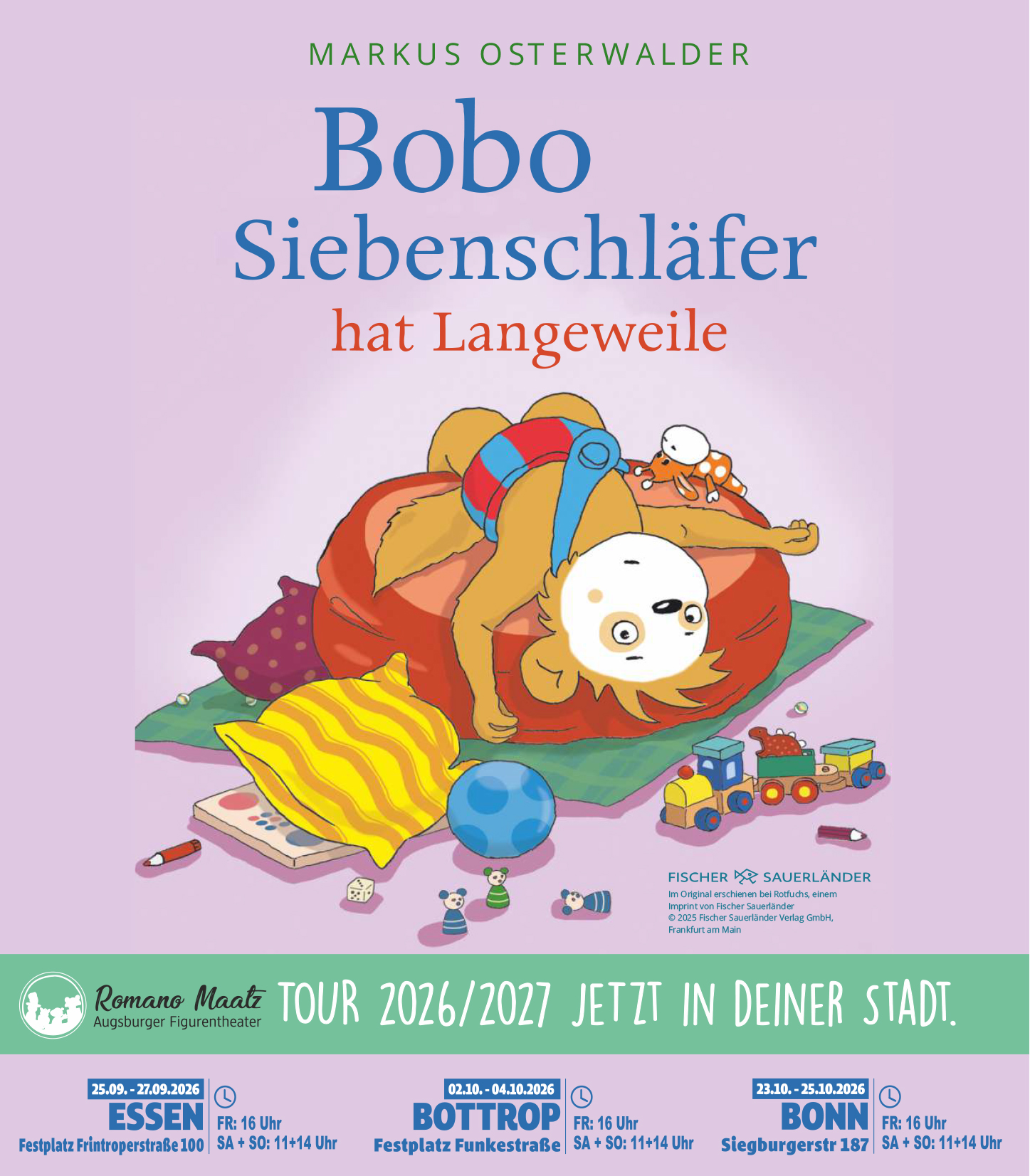 2026-2027 Tourplan Bobo Siebenschläfer